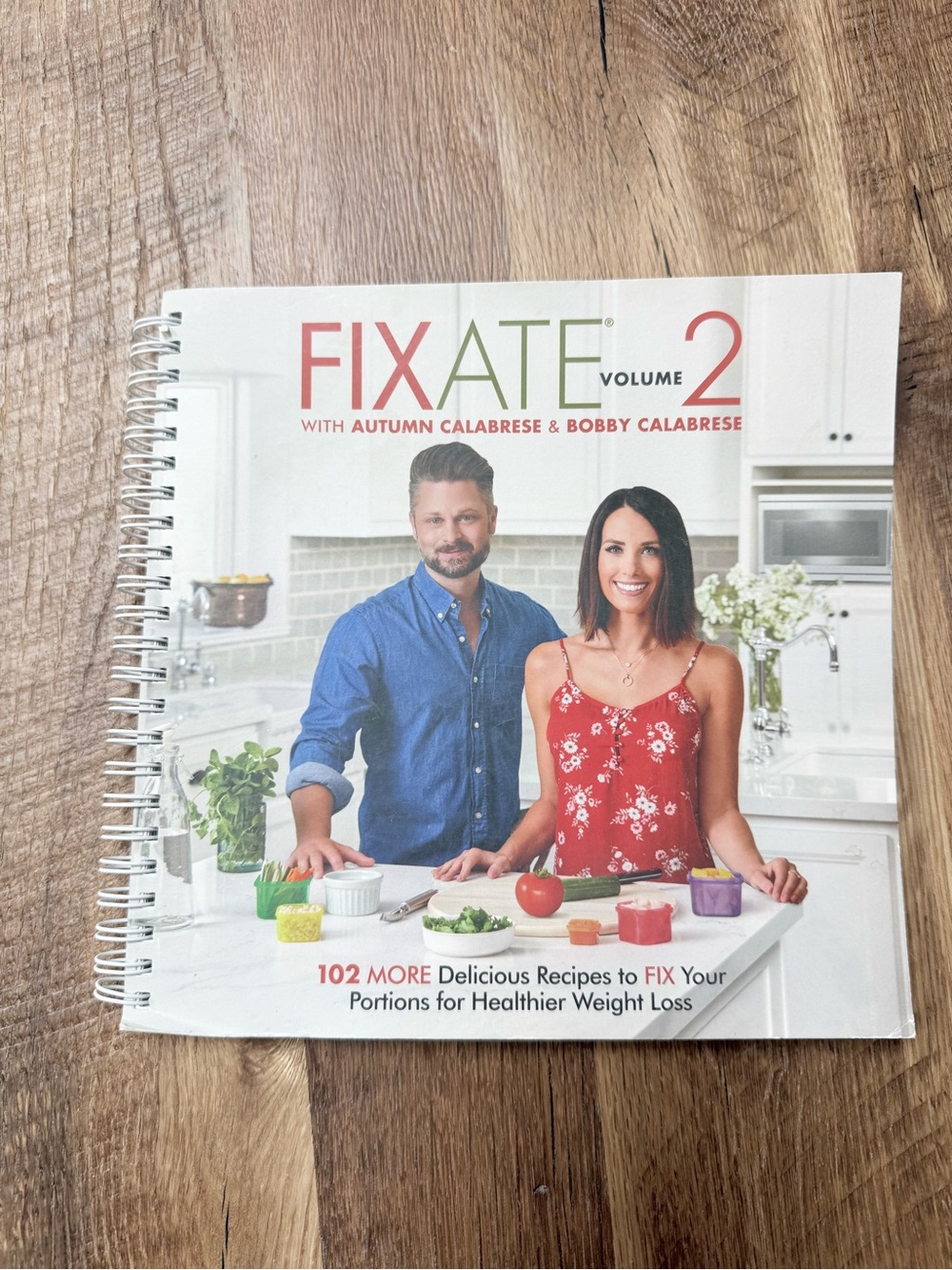 FIXATE Volume 2 Cookbook - Red & White Cover